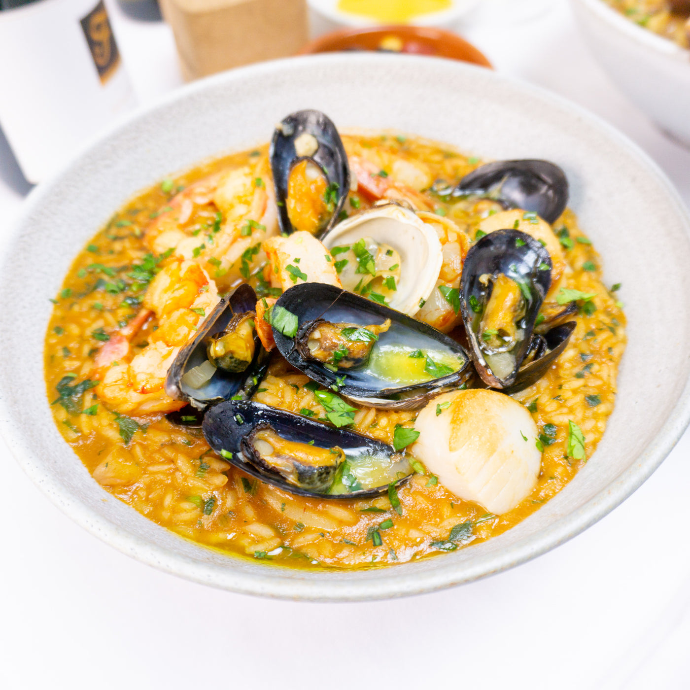 Riz aux fruits de mer